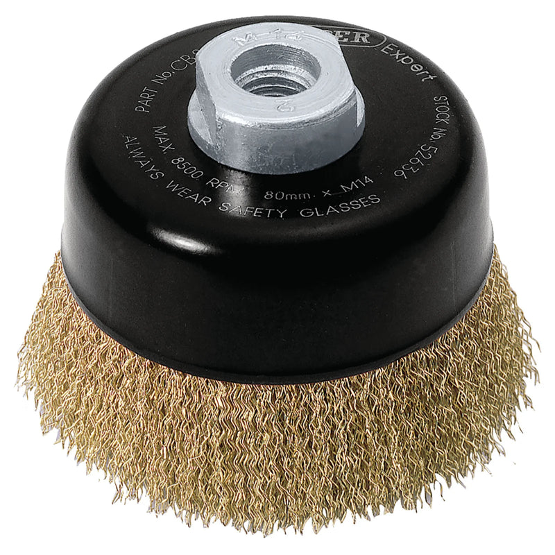 Draper Expert Wire Cup Brush, M14, Industrial Quality