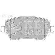 Key Parts 4 x Front Brake Pad Set KBP1807