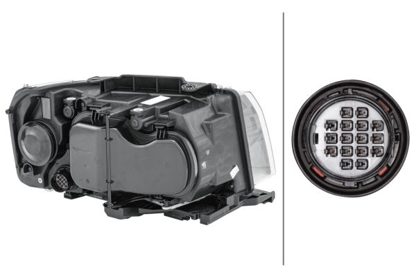 Hella Headlight Headlamp PY21W Left