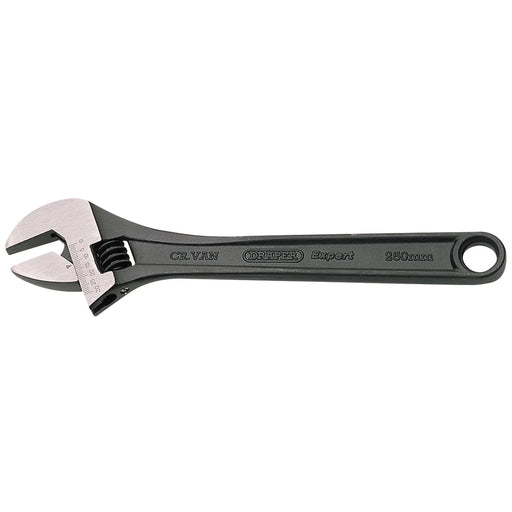 Draper Expert Adjustable Wrench 250mm with Phosphate Finish