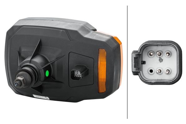 Hella Headlight Headlamp T4W Right