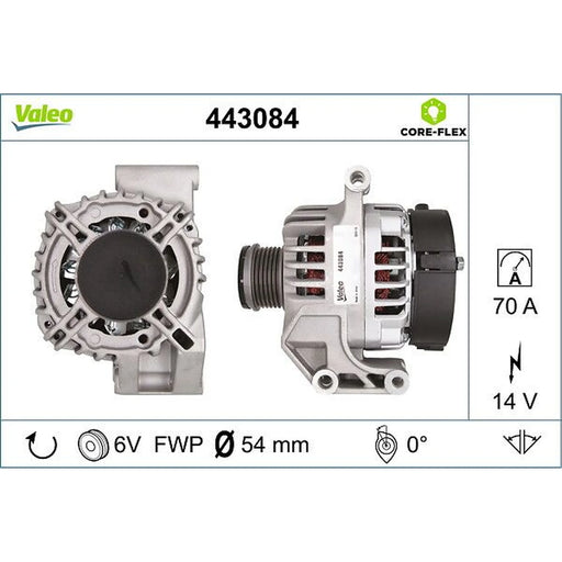Valeo Car Alternator 12V 443084