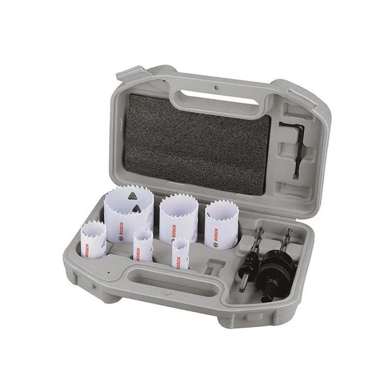 Bosch Powertool Accessories Multi Material Hole Saw Plumbers Set, 9 Piece