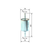Bosch Fuel Filter Element 0 450 905 969