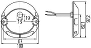 Hella 2BA 009 204-057 Direction Indicator
