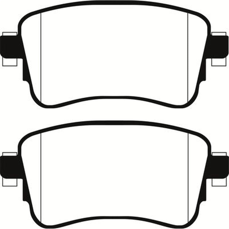 Abtex Rear Brake Pad Set PLU2385