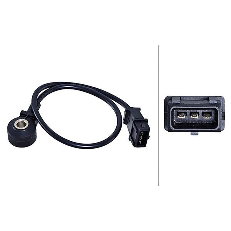 Hella Engine Knock Sensor Rear 6PG 013 114-421