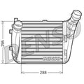 Denso Intercooler (Charge Air Cooler) Right DIT02031