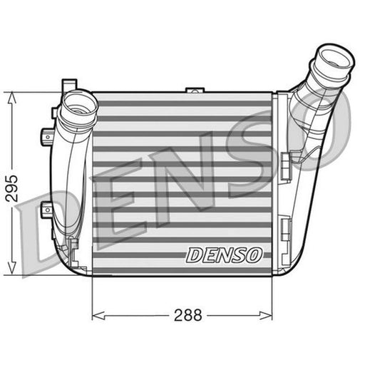 Denso Intercooler (Charge Air Cooler) Right DIT02031