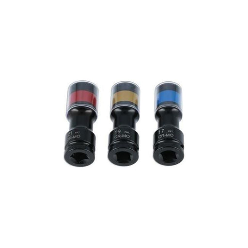 Laser Alloy Wheel Torsion Socket Set 3pc 8593 Laser  - Town Parts