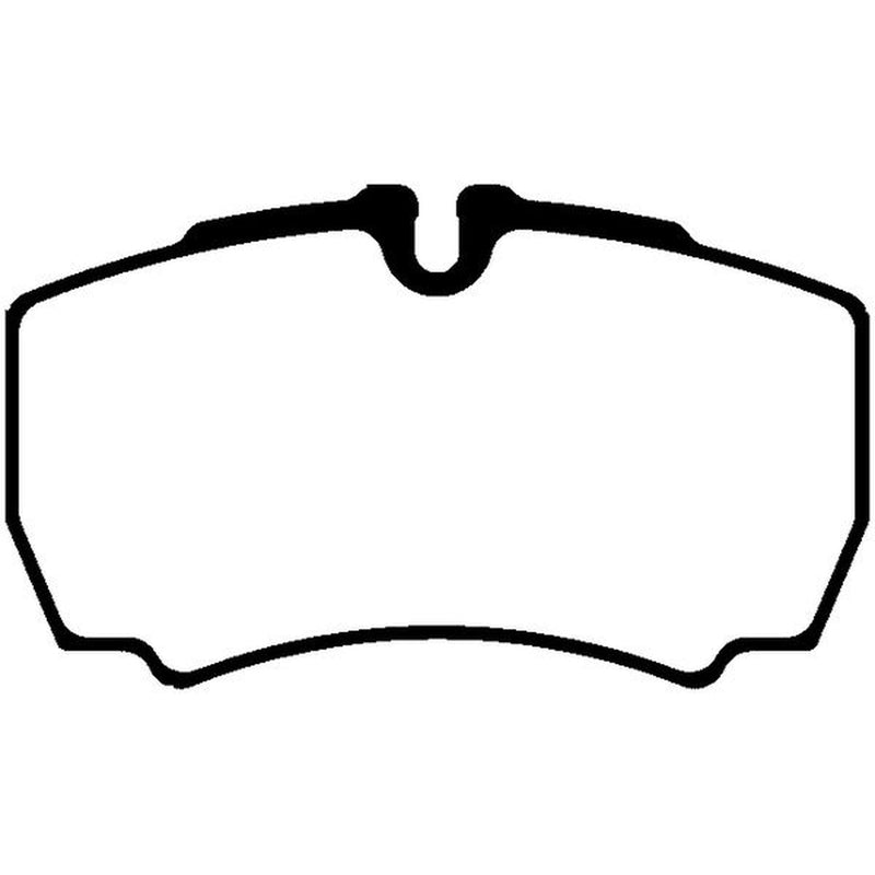 Abtex Rear Brake Pad Set PLU3932