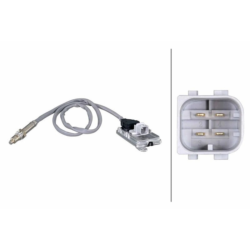 Hella NOx Nitrogen Oxide Sensor Exhaust Pin 6PN 358 186-501