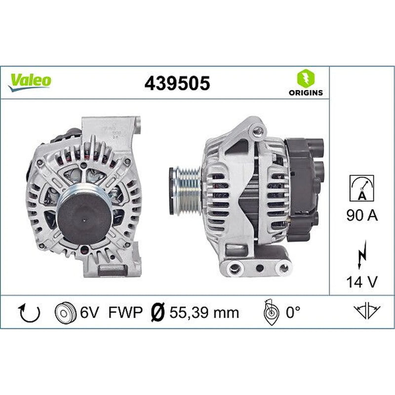 Valeo Car Alternator 12V 439505