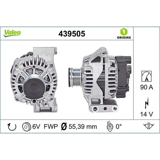 Valeo Car Alternator 12V 439505