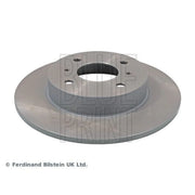 Blue Print 2 x Solid Rear Brake Discs ADN14391