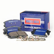 Borg & Beck 4 x Rear Brake Pad Set BBP1893
