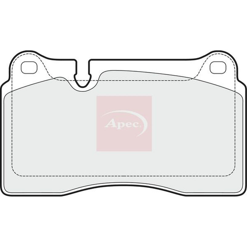 Apec Front Brake Pad Set PAD1508
