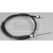Borg & Beck Handbrake Cable Right Rear BKB2885