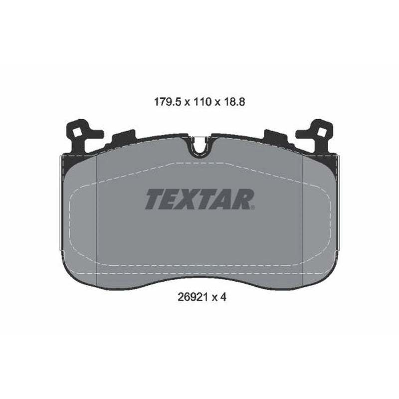 Textar Front Brake Pad Set 2692101