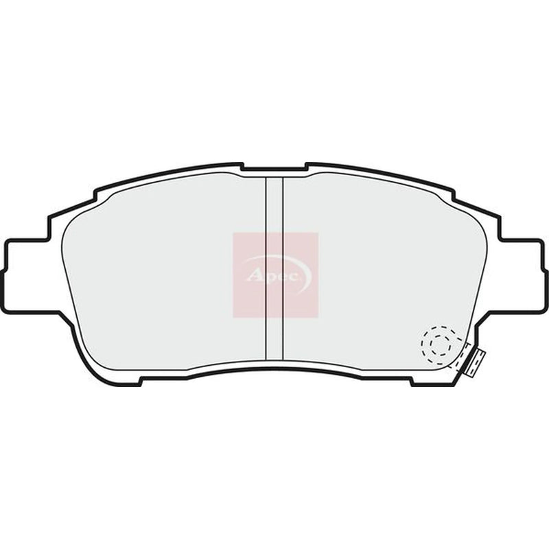 Apec Front Brake Pad Set PAD1092