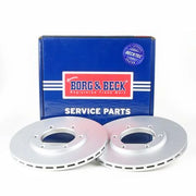 Borg & Beck 2 x Front Brake Discs BBD4916