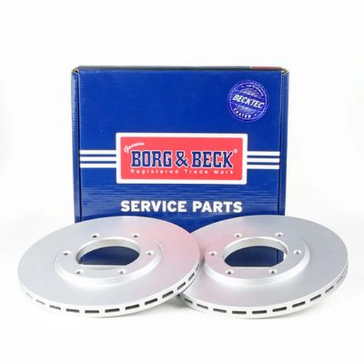 Borg & Beck 2 x Front Brake Discs BBD4916