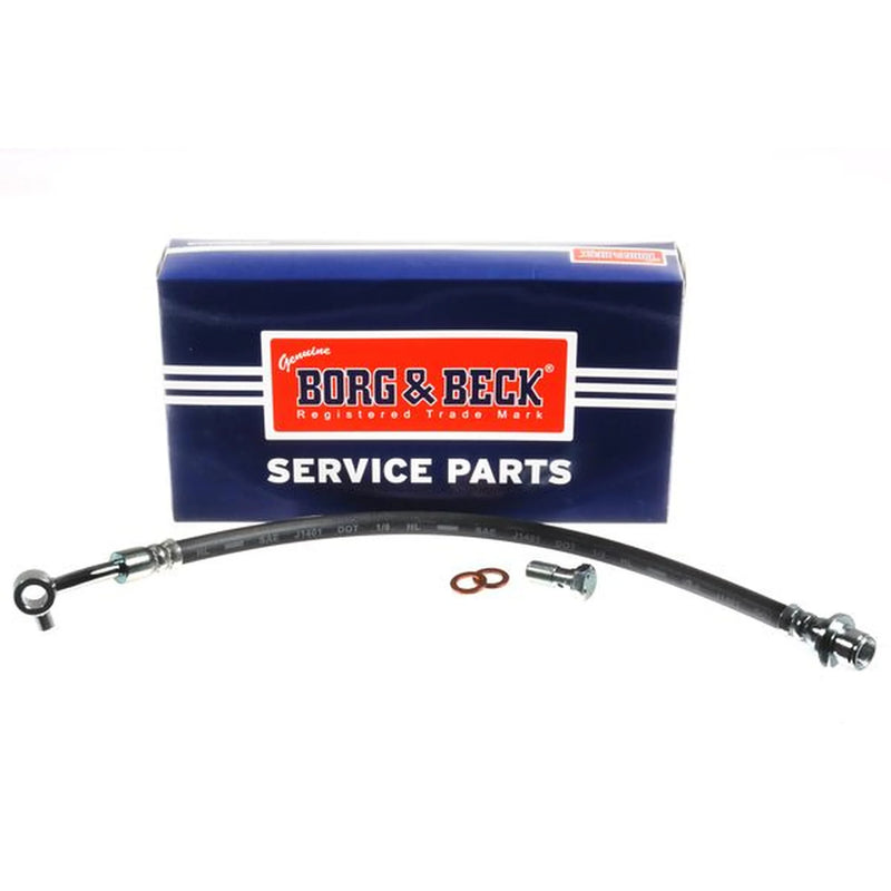 Borg & Beck Brake Hydraulic Hose Line Rear Left BBH9087