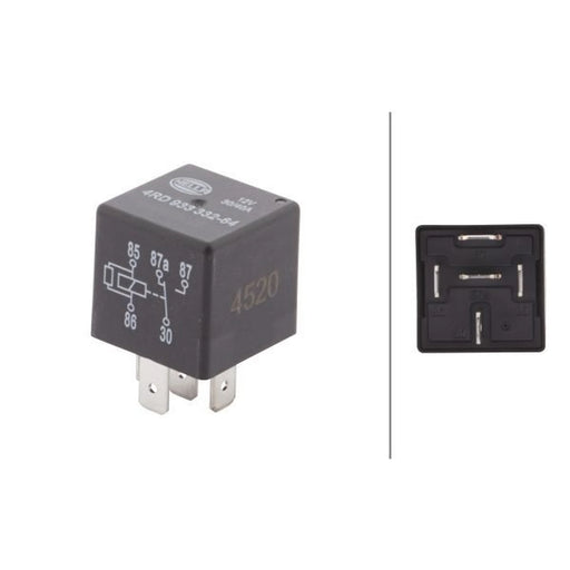Hella Cold Start Control Relay 4RD 933 332-641