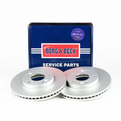 Borg & Beck 2 x Vented Front Brake Discs BBD4338