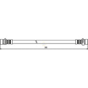 NAPA Brake Hydraulic Hose Line Rear Right NBH1222