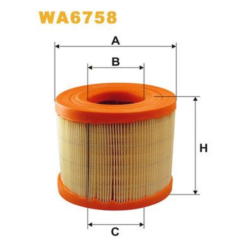 WIX Engine Air Filter WA6758