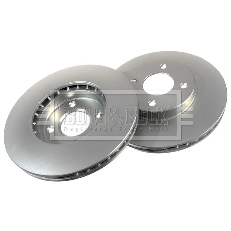 Borg & Beck 2 x Vented Front Brake Discs BBD5273