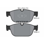 Textar Front Brake Pad Set 2507001