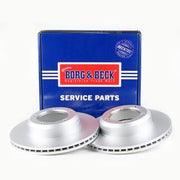 Borg & Beck 2 x Front Brake Discs BBD4032