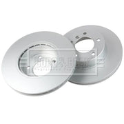 Borg & Beck 2 x Vented Front Brake Discs BBD4471