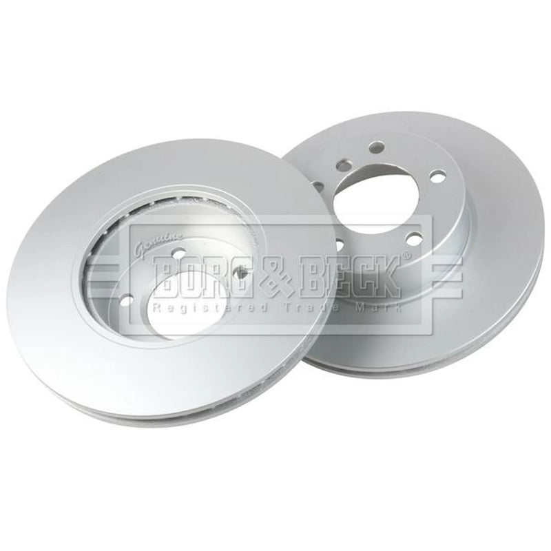 Borg & Beck 2 x Vented Front Brake Discs BBD4471