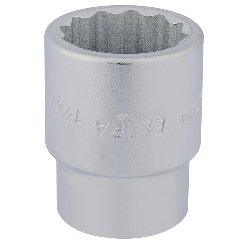 Elora Bi-Hexagon Socket 1" Sq. Dr. 1.7/16"