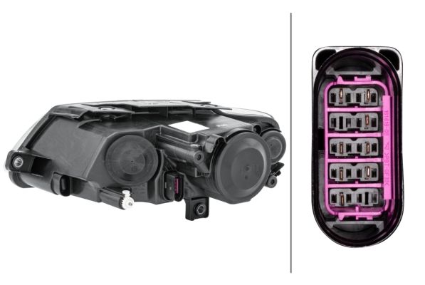 Hella Headlight Headlamp H7/H7 Right
