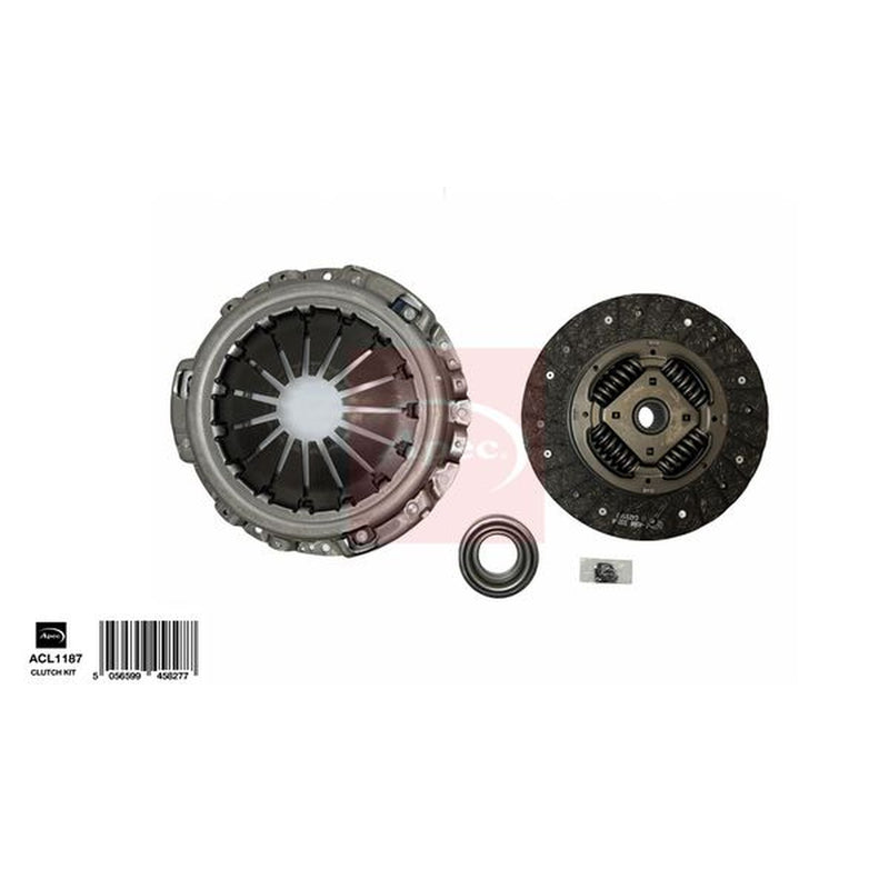 Apec Clutch Kit Set 3pc 251mm ACL1187