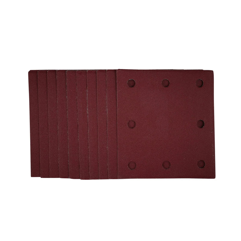 Draper Sanding Sheets 1/4 115x105mm 240 Grit (Pack of 10)