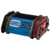 Draper 12V Battery Charger 10A with LCD Display