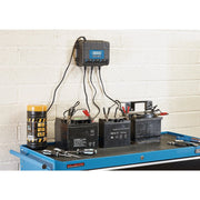 Draper 6/12V 3 Bank Charger Station BCPB32