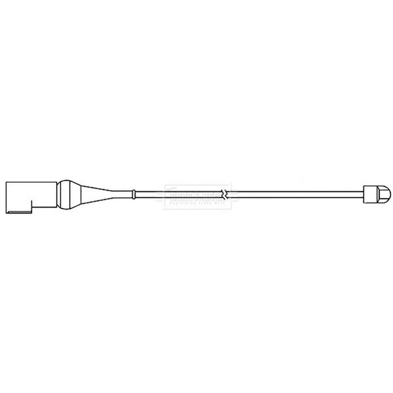 Borg & Beck Brake Pad Wear Sensor Rear BWL3144