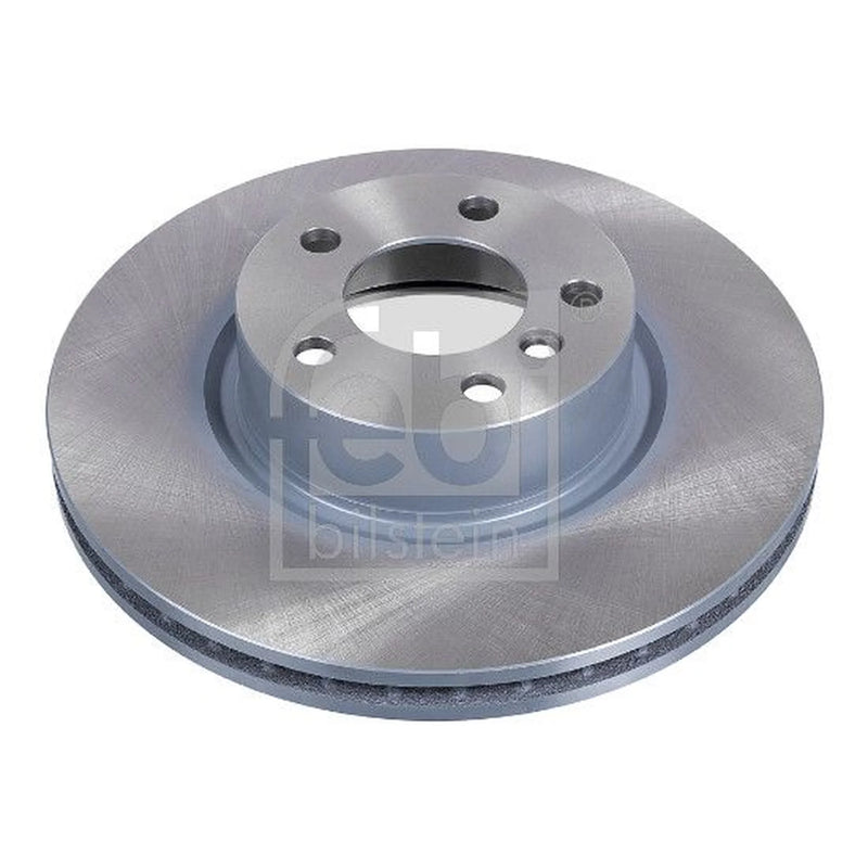 Febi 2 x Internally Vented Front Brake Discs 38576