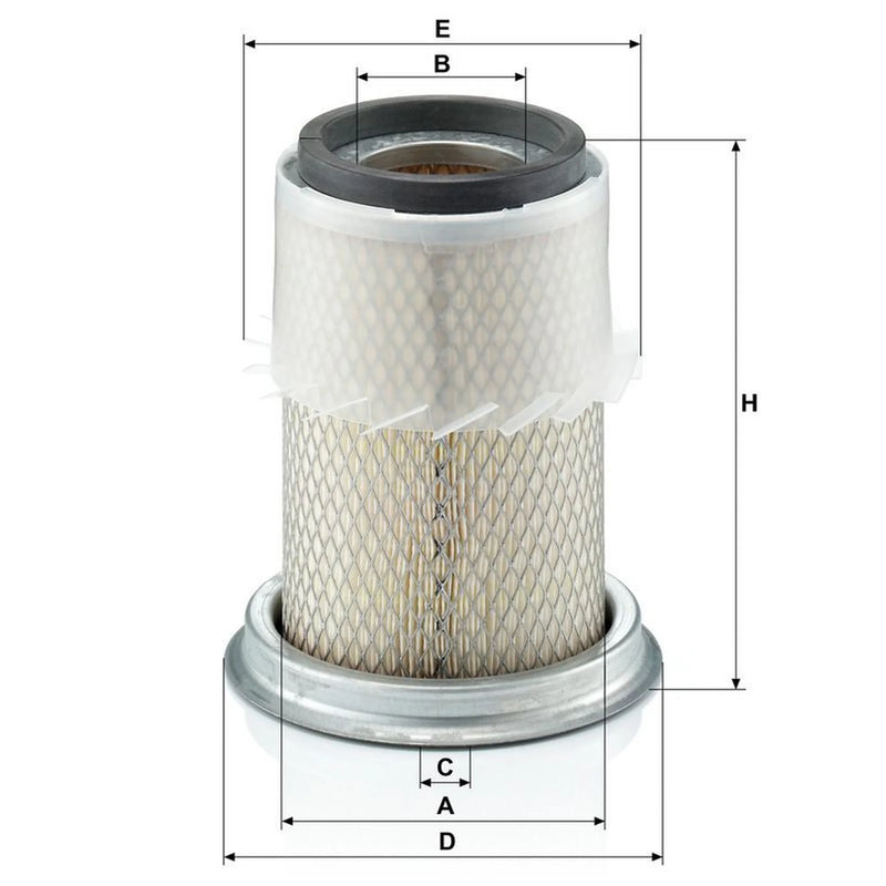 MANN-FILTER Engine Air Filter C 14 123 OE 32905001 800553 902198