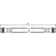 Apec Brake Hydraulic Hose Line Rear HOS3135