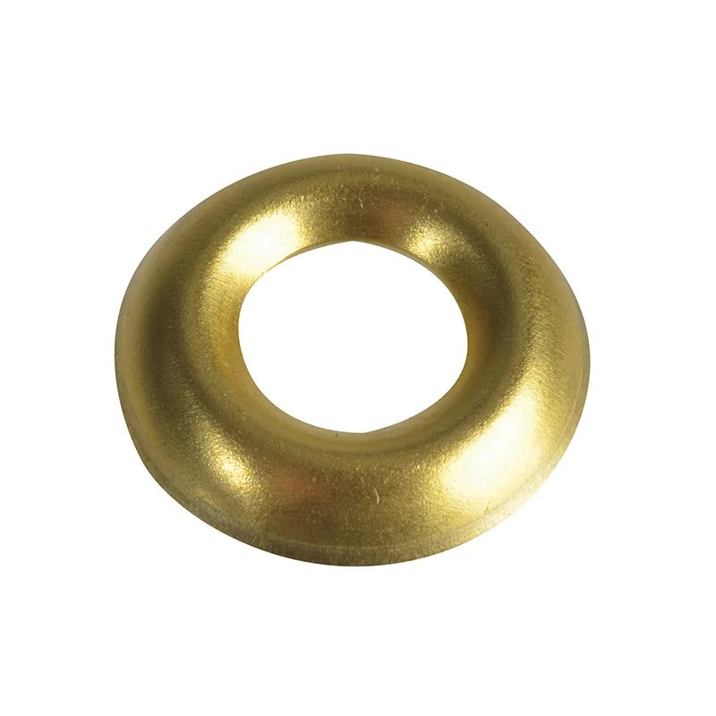 ForgeFix Screw Cup Washer Brass ForgePack 20 8-10