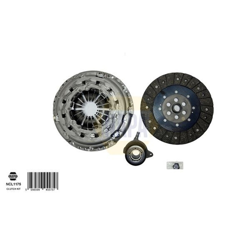 NAPA Clutch Kit Set 3pc NCL1175