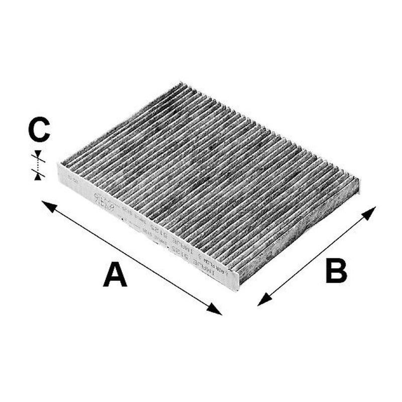 Valeo Cabin Air Filter (Pollen Filter) Centre 698716