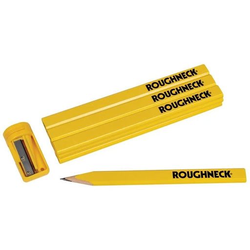 Roughneck Carpenters Pencils (10) with Sharpener - 44-110
